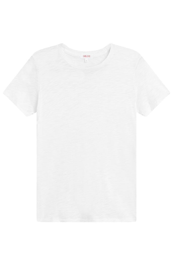 Signature Slub Boy Tee - Goldie LeWinter #color_white