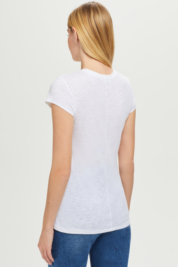 Signature Slub Tee - Goldie LeWinter #color_white