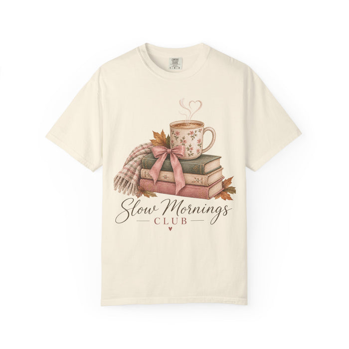 Slow Mornings Club Tee