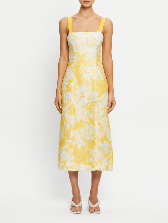 Soraya Tie Back Midi Dress