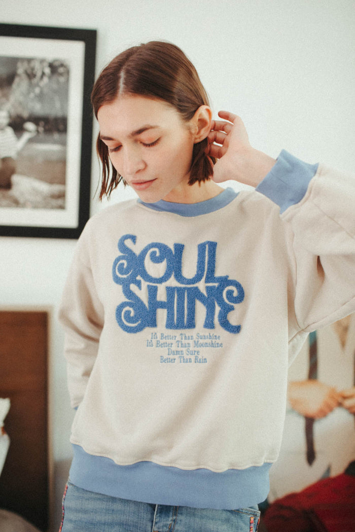 Soul Shine | Crop Sweatshirt
