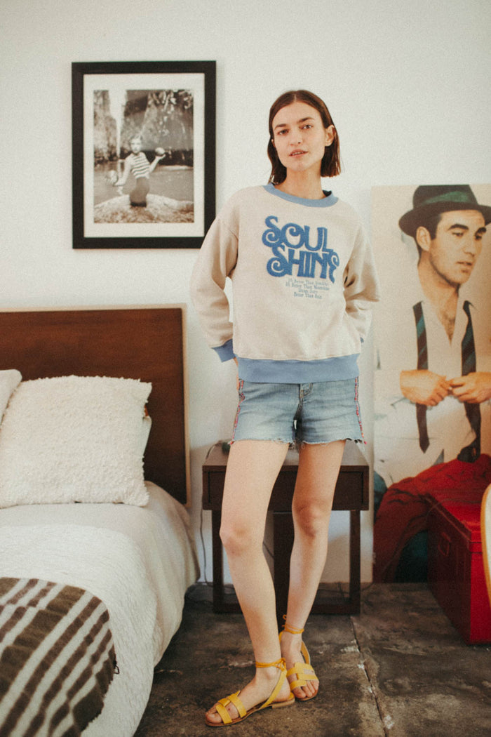 Soul Shine | Crop Sweatshirt