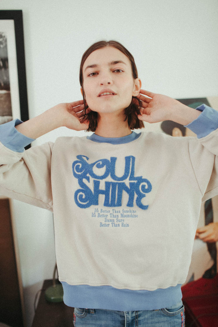 Soul Shine | Crop Sweatshirt