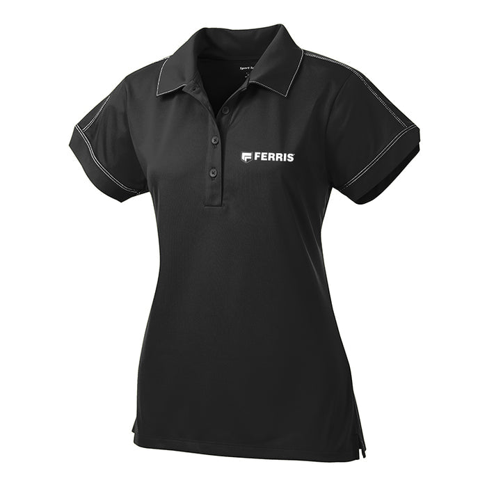 Sport-Tek® Women's Contrast Stitch Micropique Sport-Wick Polo Employee