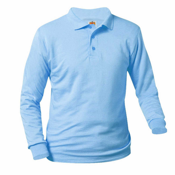 St. Joan of Arc Boys Long Sleeve Polo