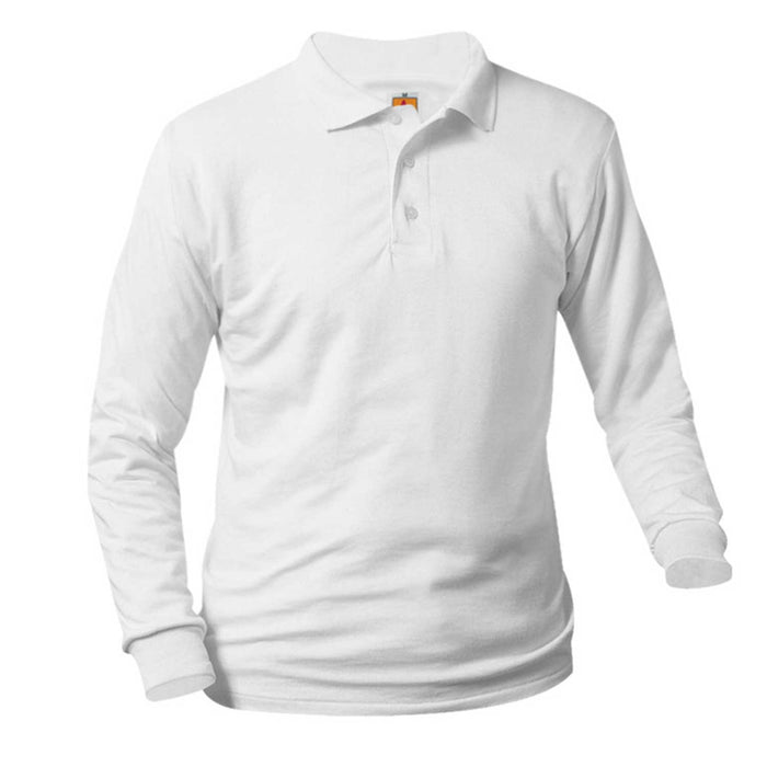 St. Joan of Arc Long Sleeve Jersey Polo