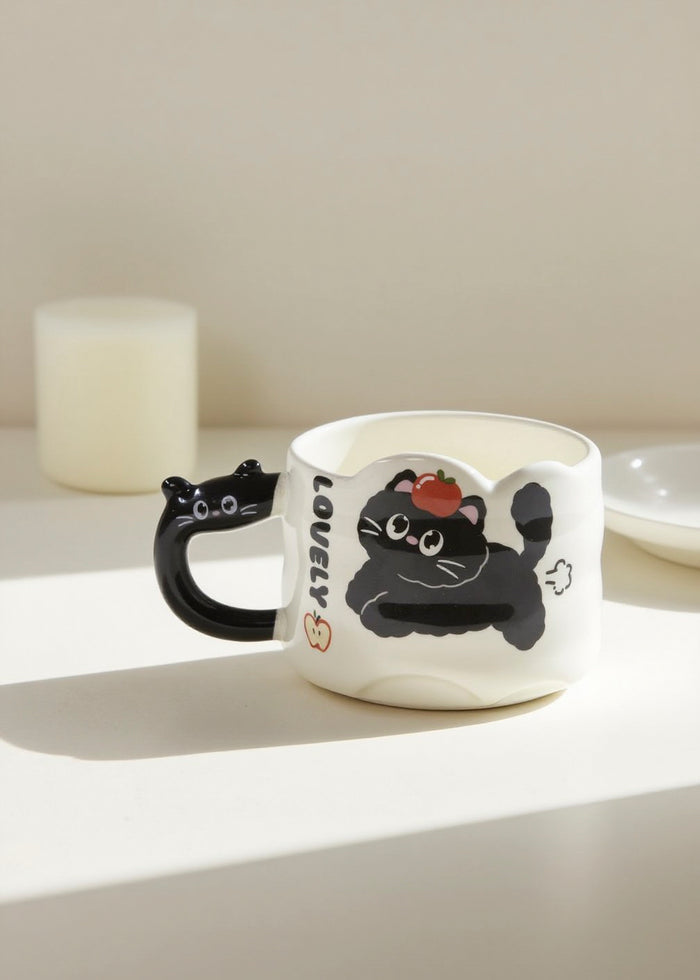 Stacked Cat Mug