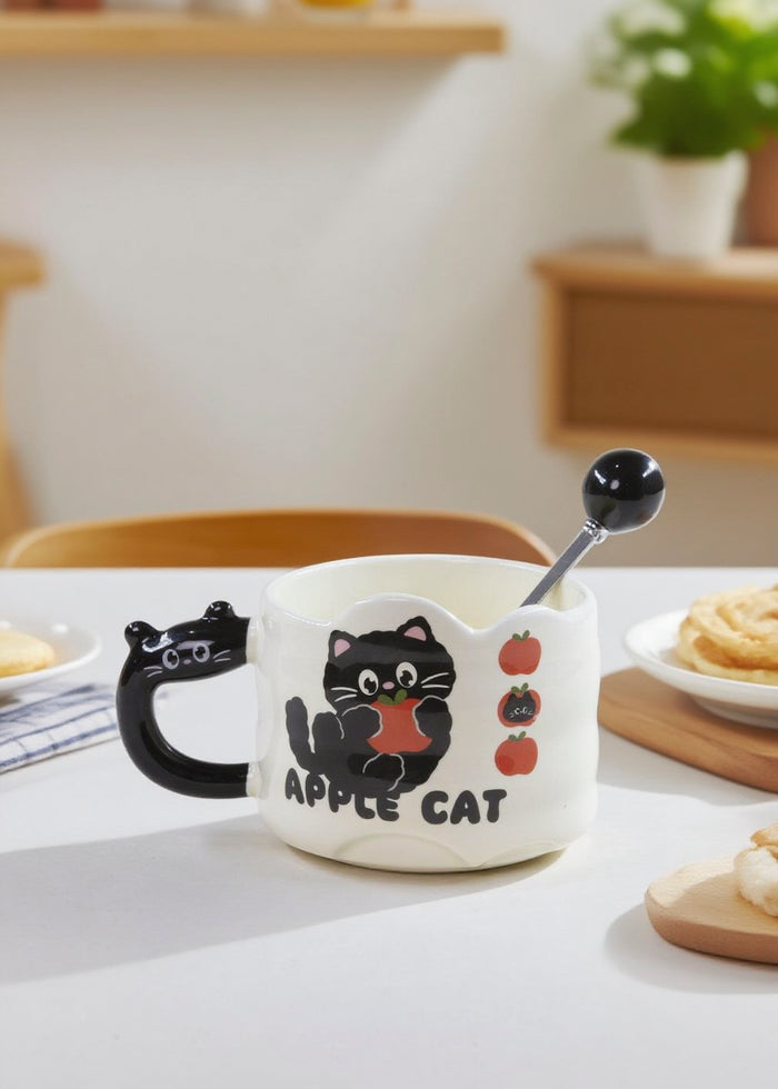 Stacked Cat Mug