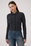 Stella Jacket - Goldie LeWinter #color_charcoal heather