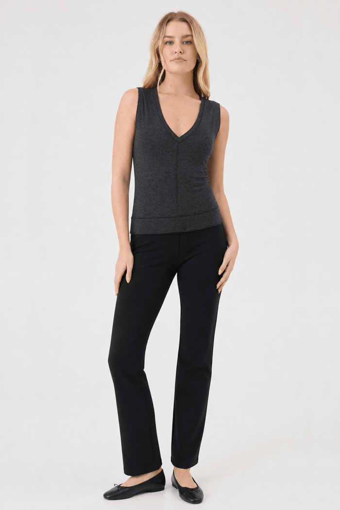 Stella Vest - Goldie LeWinter #color_charcoal heather