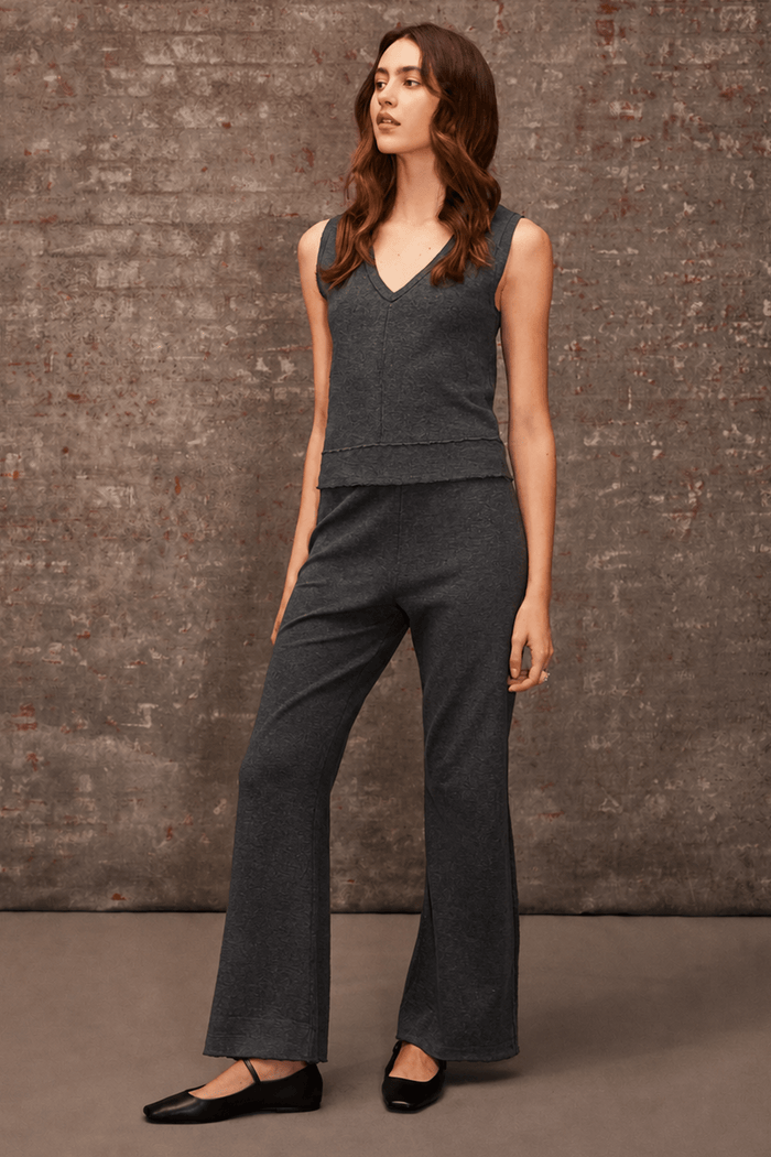 Stella Vest - Goldie LeWinter #color_charcoal heather
