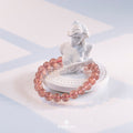 Strawberry Quartz Starlight Bracelet