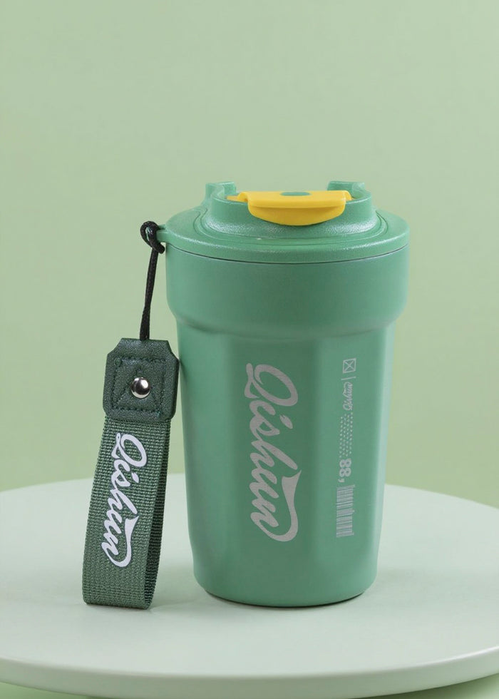 Stylish Octagonal Coffee Insulated Tumbler