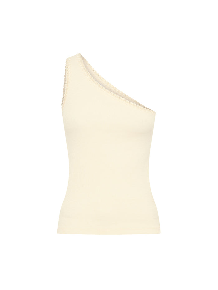Tallulah-One-Shoulder-Tank-Butter-Ghost