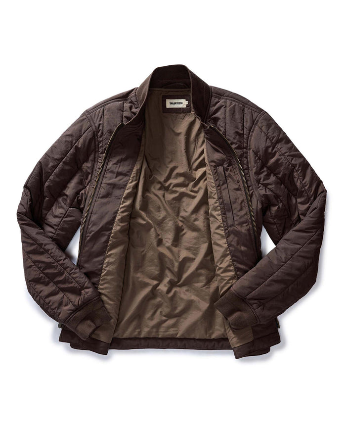 The Able Jacket in Soil Quilted Nylon