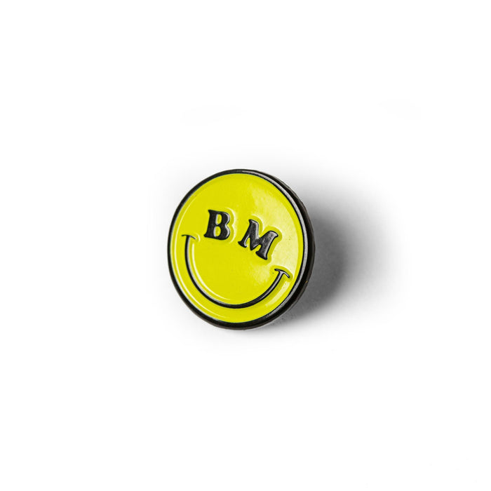 The All Smiles Enamel Pin by Brother Moto