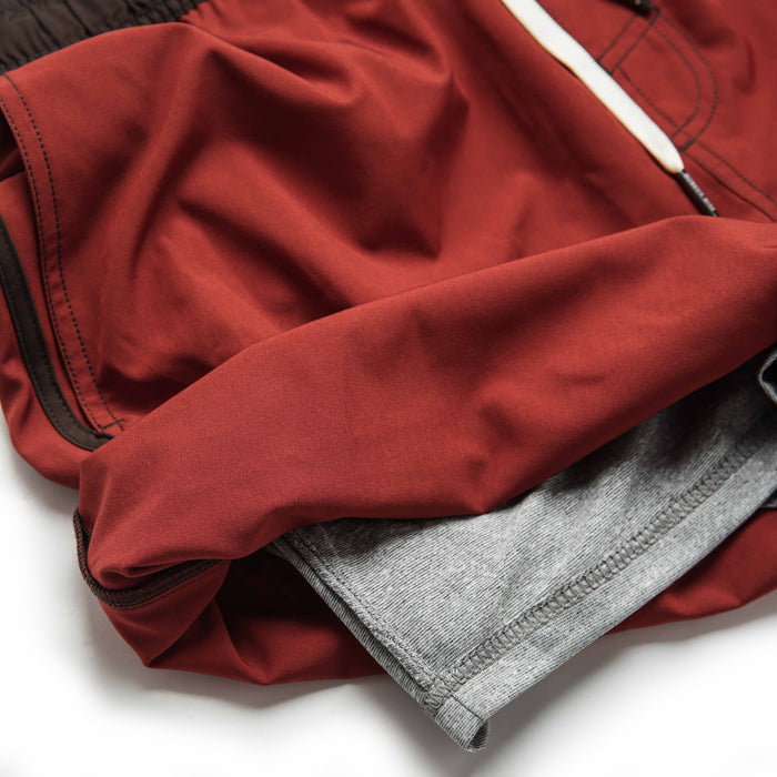 material shot of the BreezeKnit liner on The Anchor Trunk in Red Clay