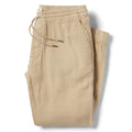 flatlay of The Apres Pant in Khaki Double Cloth