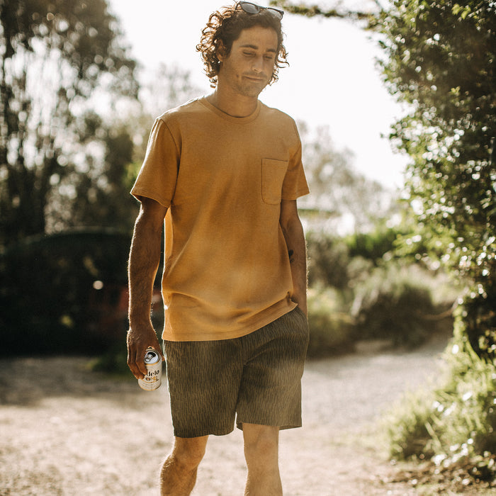 The Après Short in Rain Drop Camo