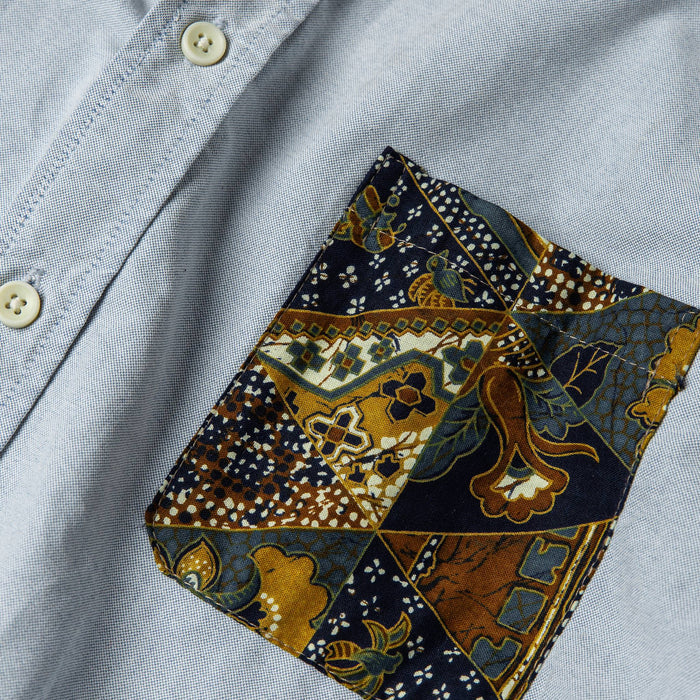 material shot of pocket detail