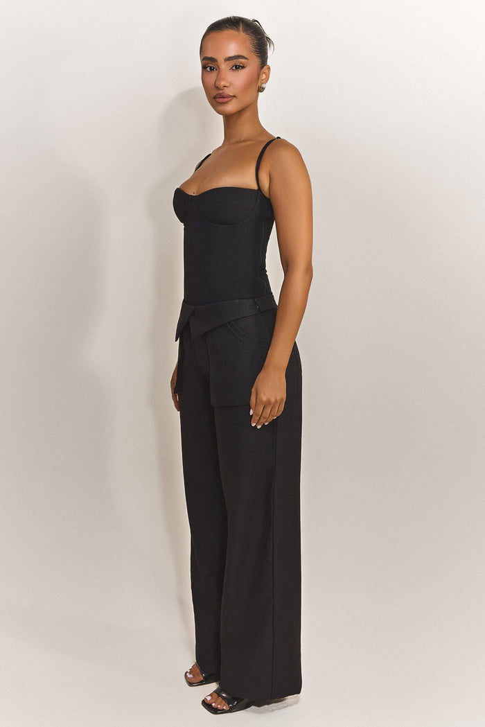 The Aurelia Trousers in Black