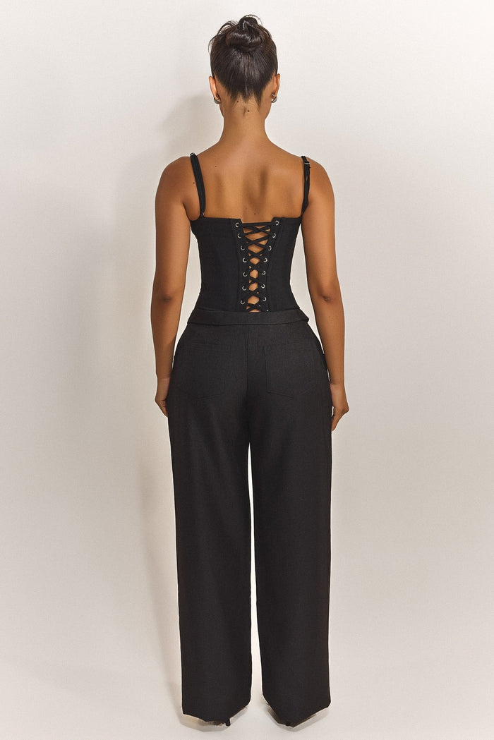 The Aurelia Trousers in Black