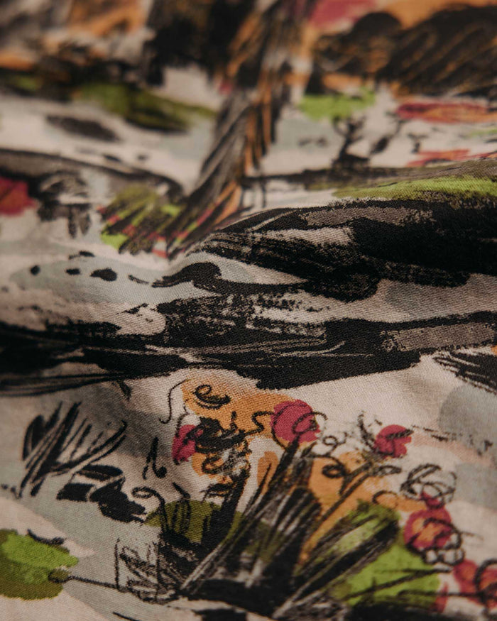 material shot of the graphics on The Bandana in Desert Sunset