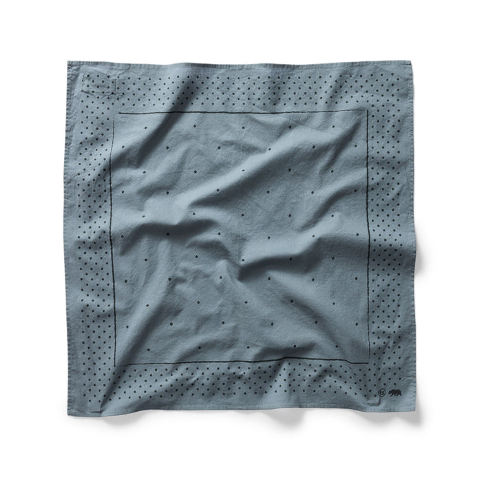 flatlay of The Bandana in Slate Blue