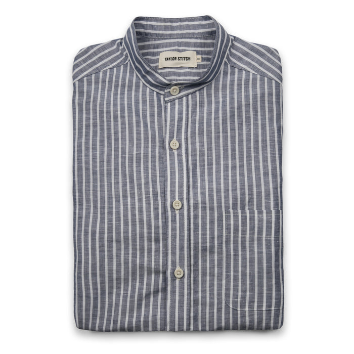 The Bandit in Blue & White Stripe