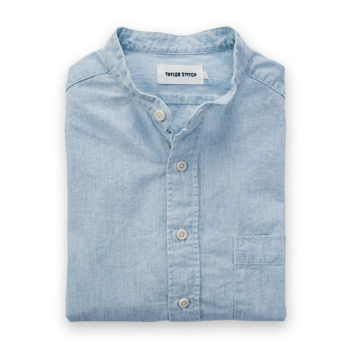 The Bandit in Navy Japanese Micro Stripe