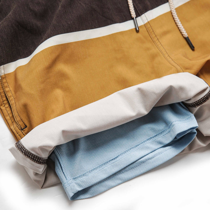 material shot of BreezeKnit liner on The Bayberry Trunk in Sandbar