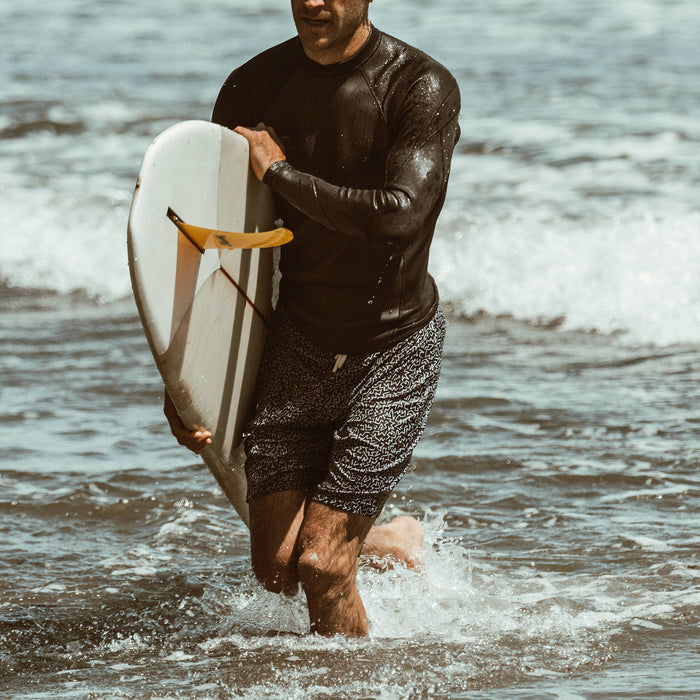 The Boardshort in Black & White Print