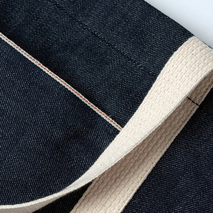 material shot of selvage coloring
