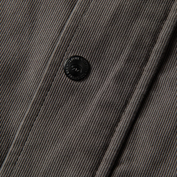 material shot of button