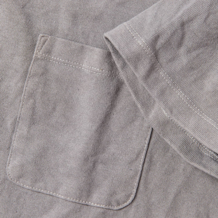 pocket material shot
