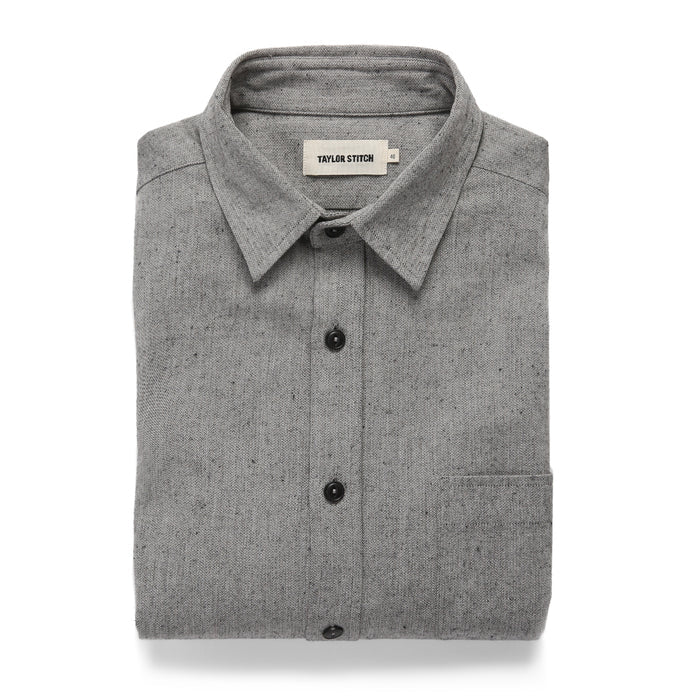 The California in Charcoal Herringbone