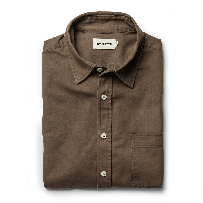 The California in Khaki Herringbone