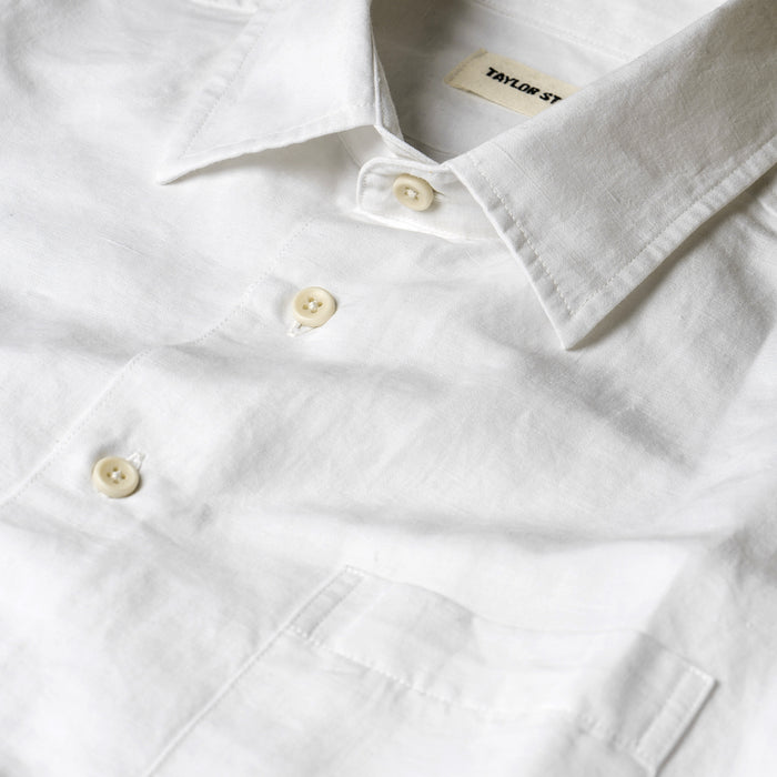 The California in Natural Slub Linen