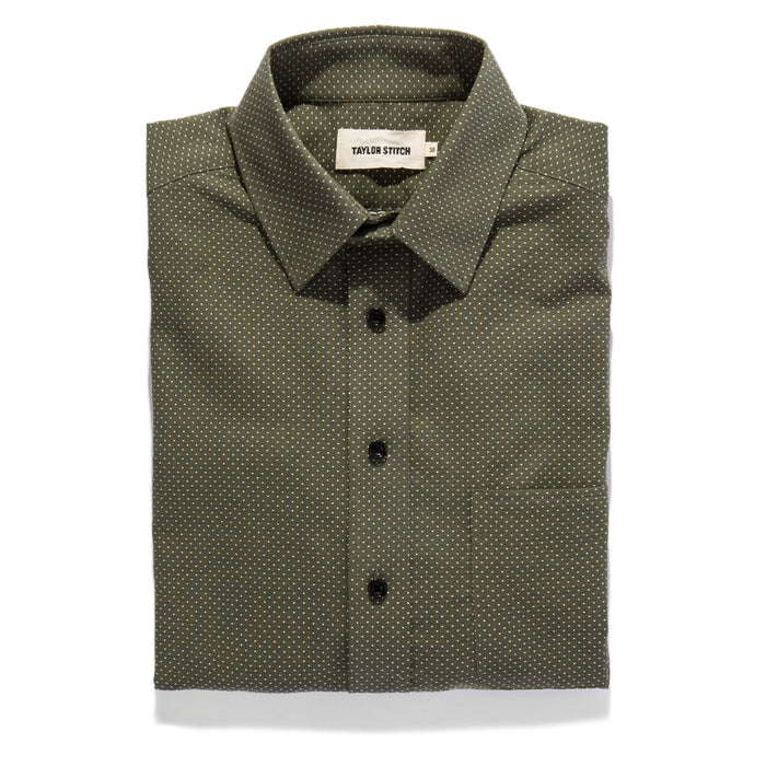 The California in Olive Jacquard