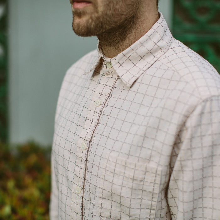 The California in Sashiko Stitch