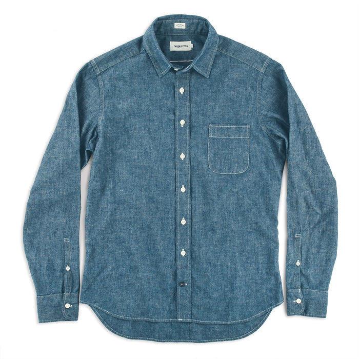 The California in Selvage Confetti Chambray