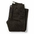 folded flatlay of pant front