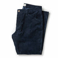 flatlay of The Camp Pant in Indigo Corduroy