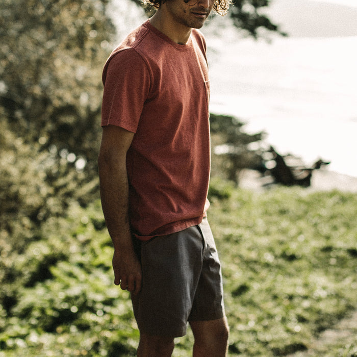 The Camp Short in Gravel Ripstop