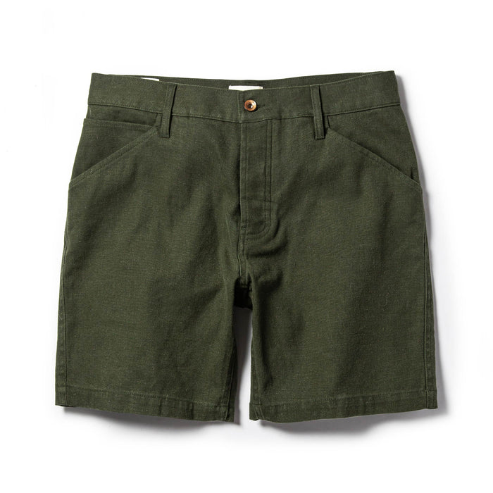 The Camp Short in Olive Boss Duck