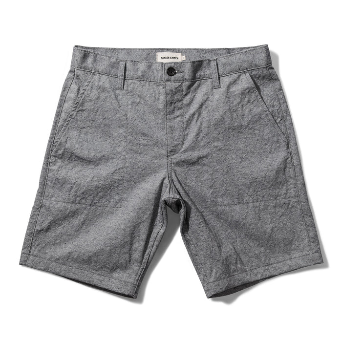 The Camp Short in Slub Chambray