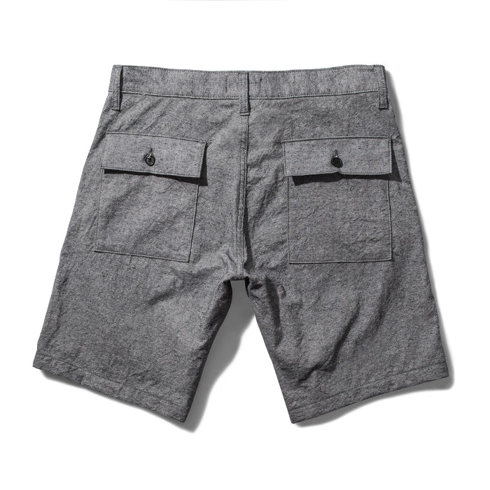 The Camp Short in Slub Chambray