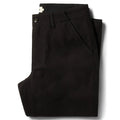 flatlay of The Carnegie Pant in Espresso Wool folded