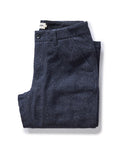 The Carnegie Pant in Navy Nep Wool
