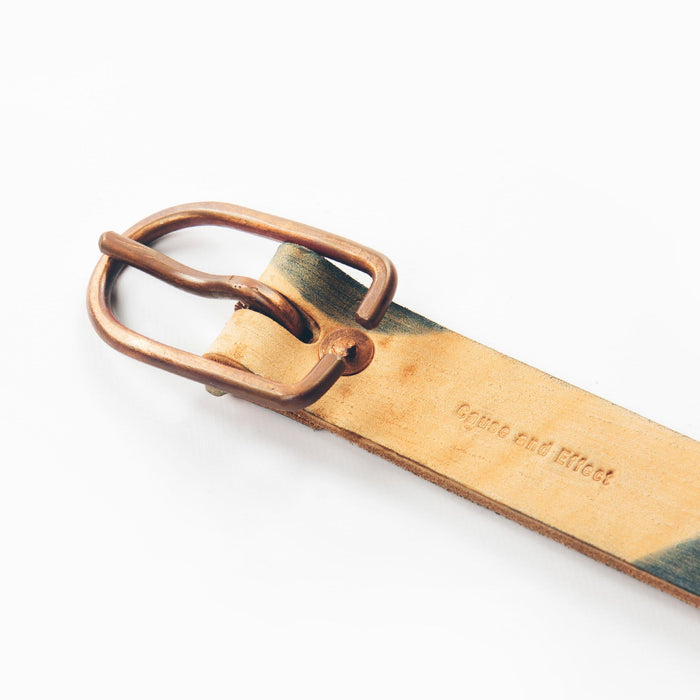 The Cause & Effect Belt in Indigo Spot